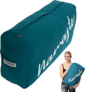 Yoga Bolster for Restorative Yoga - Rectangular Meditation Pillow with Washable Cover for Legs, Knees, Lower Back and Head, Lumbar Support Pillow for Bed, Sleeping - Yoga Pillow for Yin, prenatal Yoga