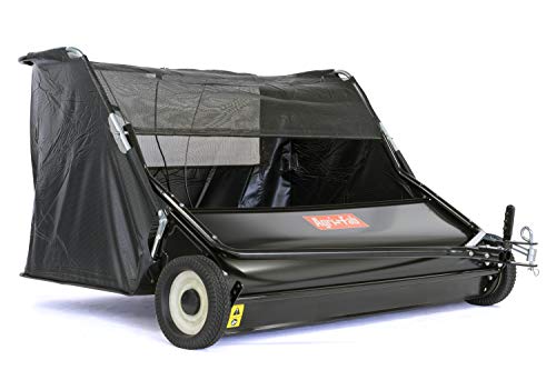 Agri-Fab 52" Lawn Sweeper & 48-Inch Tow Plug Aerator, Black/Orange G417344