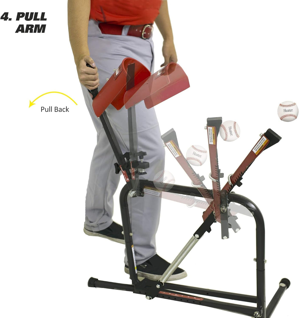 Heater SPORTS Perfect Pitch 50 MPH Baseball & Softball Pitching Machine PP149 O4347
