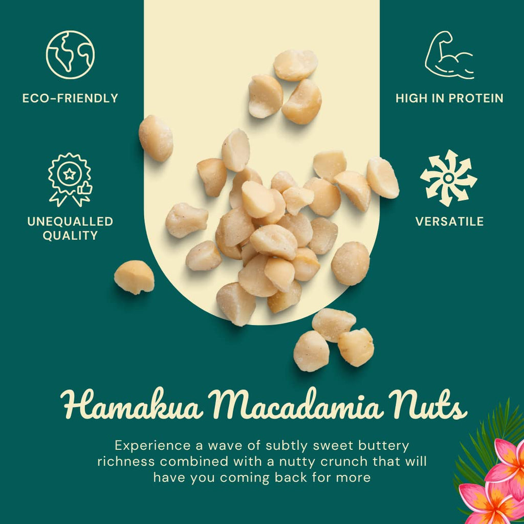 Hamakua Macadamia Nuts - Unsalted Dry Roasted, 4 lbs Y808