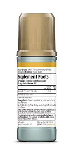 Kyolic Aged Garlic Extract Liquid, Vegetarian Cardiovascular, 4 oz B1977