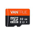 Vantrue 256GB microSDXC UHS-I U3 4K UHD Video High Speed Transfer Monitoring SD Card with Adapter for Dash Cams, Body Cams, Action Camera, Surveillance & Security Cams