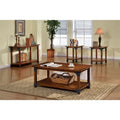 Bowery Hill 3 Piece Coffee Table Set in Antique Oak