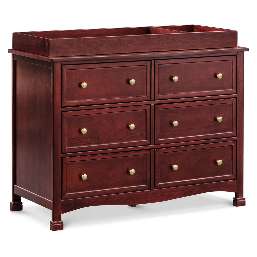 DaVinci Kalani 6-Drawer Double Wide Dresser, Rich Cherry U917771