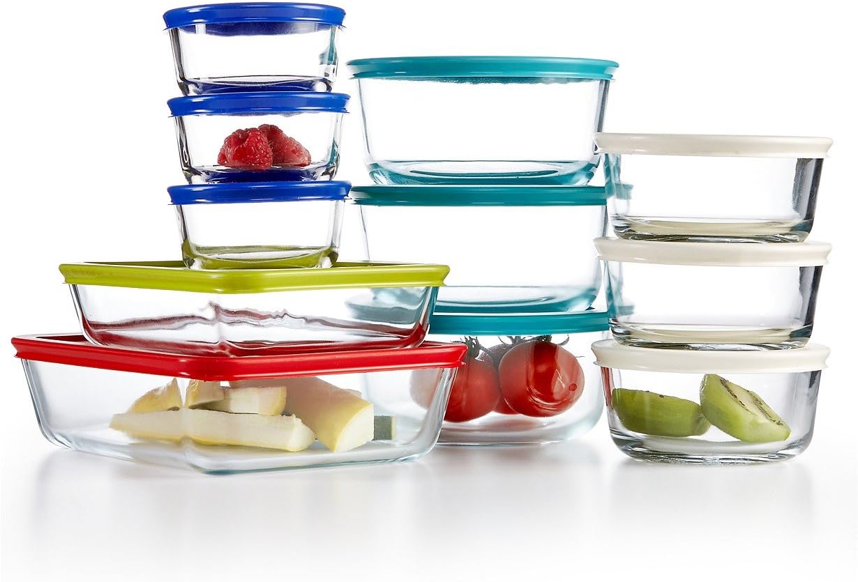 Pyrex 22 Piece Food Storage Container Set W354