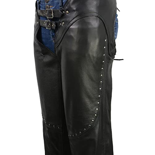 Milwaukee Leather Women's Low-Rise Motorcycle Chaps ML1186 P8657