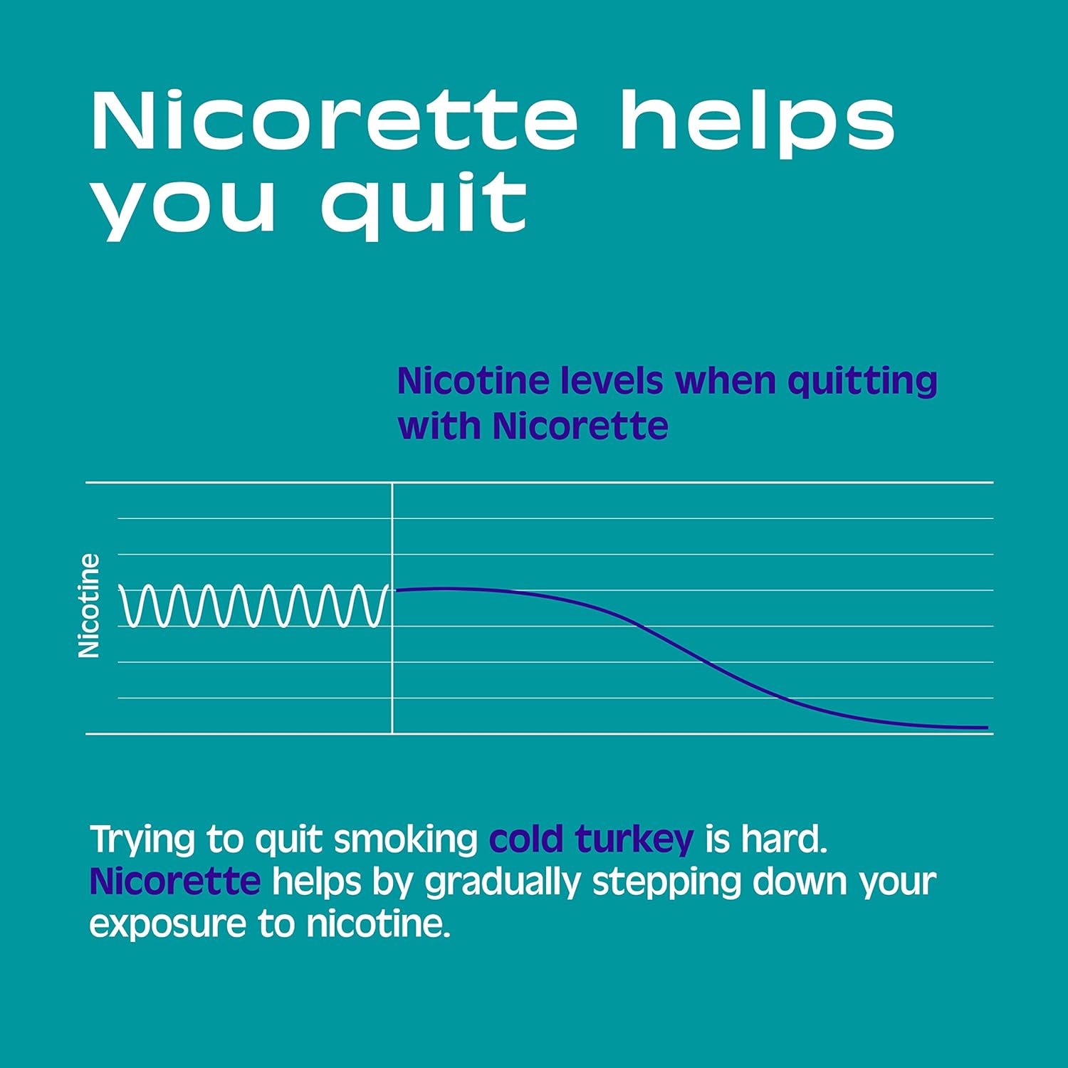 Nicorette Nicotine Mint Lozenges 2 mg, 144 ct S417736