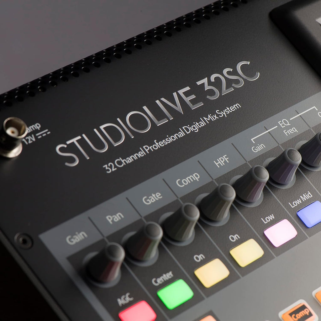 PreSonus StudioLive 32SC Compact 32-channel Digital Mixer with AVB Networking B37487