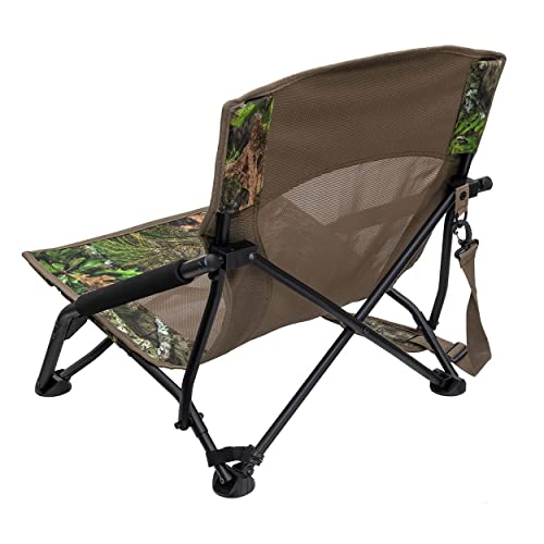 ALPS OutdoorZ Vanish Turkey Hunting Chair, Mossy Oak Obsession Camo, Steel Frame S763