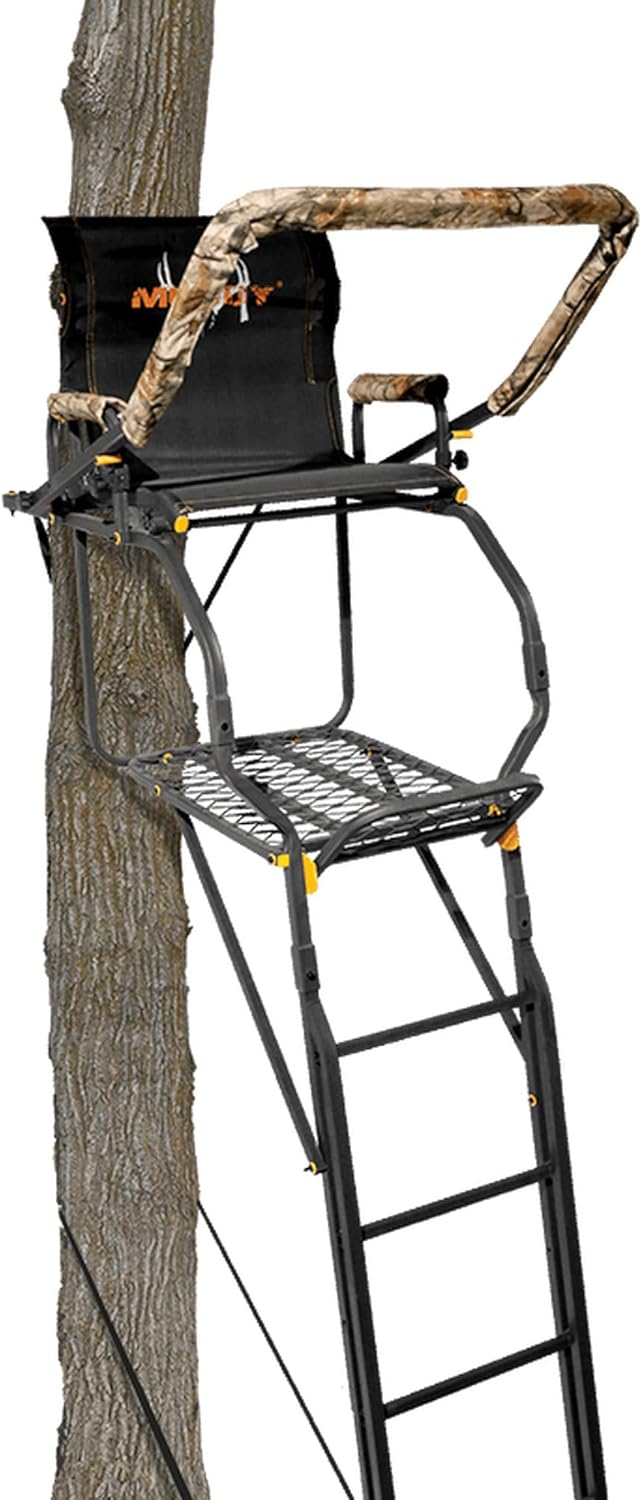 Muddy The Skybox Deluxe 20-Foot Ladder Tree Stand, Black (2 Pack) C63406
