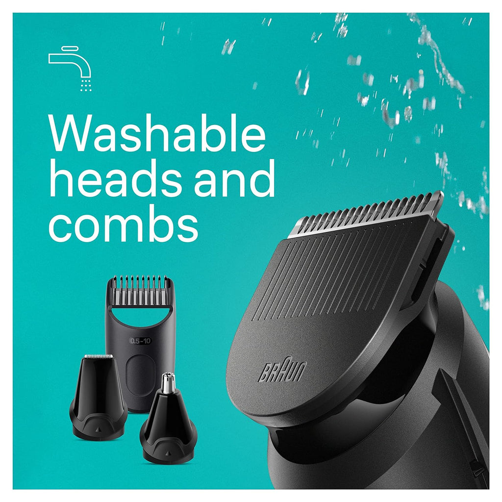 Braun All-in-One Style Kit Series 3 3450 5-in-1 Trimmer for Men M66816