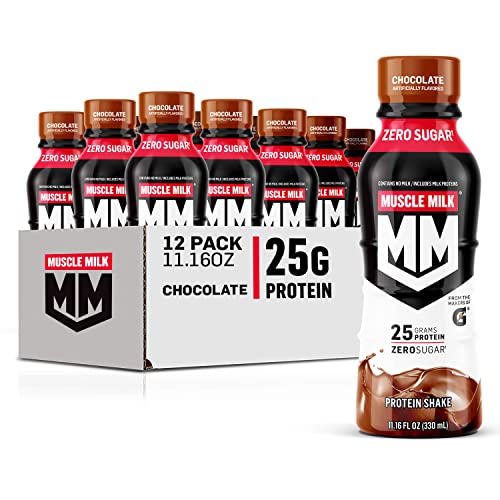 Muscle Milk Pro Advanced Nutrition Protein Shake, Strawberry, 11.16 Fl Oz, 12 Pack C1440