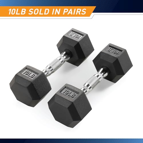 MARCY Rubber Hex Dumbbell K816