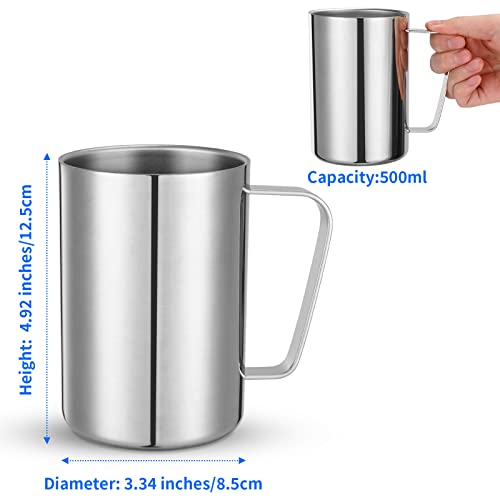 Insulated Stainless Steel Travel Coffee Mug 400ml J807