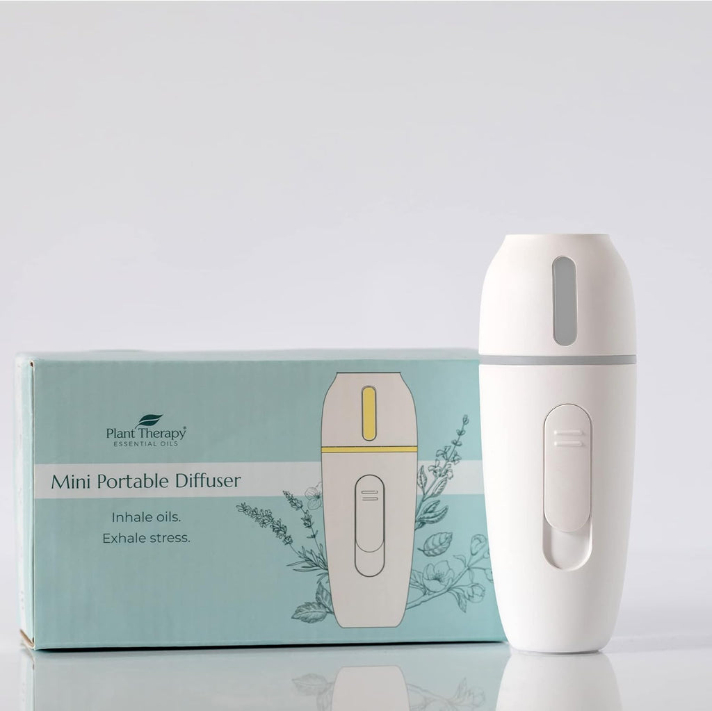 Plant Therapy Mini Portable Diffuser for Essential Oils, Rechargeable USB, Cordless M97691