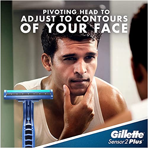 Gillette Sensor2 Plus Disposable Razor, 52 Pack F476286
