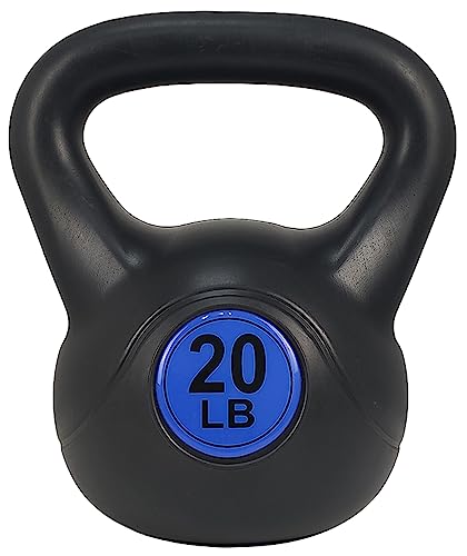 Signature Fitness Wide Grip Kettlebell Weight Set, 3 or 4 Piece X91375