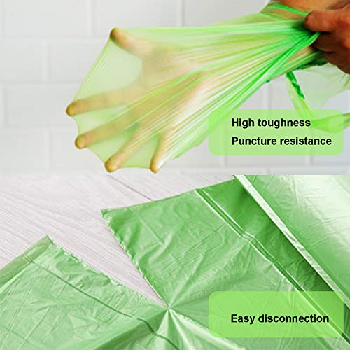 Biodegradable Trash Bags 4-6 Gallon, 100 Counts, Extra Thick Y849789
