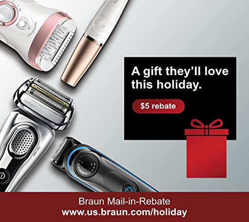Braun M60b Electric Foil Shaver for Men, Washable U382240