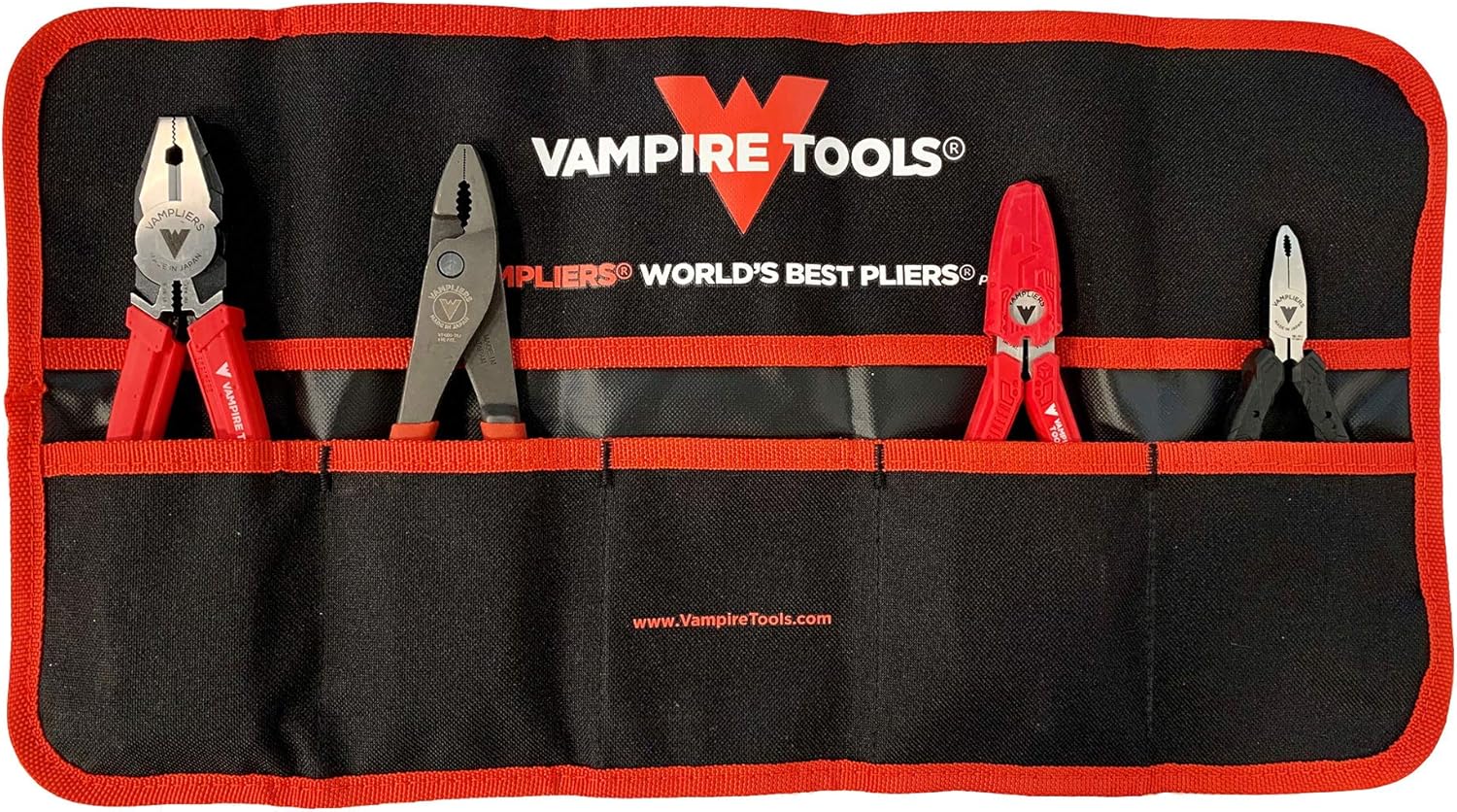 VAMPLIERS 4-Piece Screw Extractor Pliers Tool Set, High Carbon Steel, Made in Japan Y223