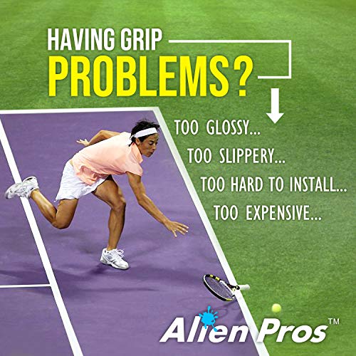 ALIEN PROS Tennis Racket Grip Tape - Precut Dry Feel Overgrip U623648