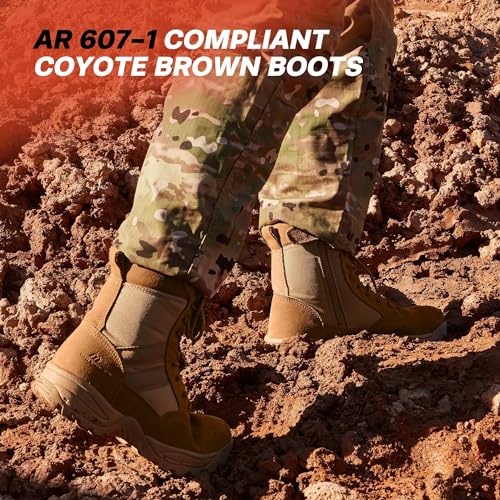 Maelstrom Military Tactical Work Boots for Hiking and Combat N3802