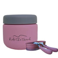 12oz 9oz Stainless Steel Vacuum Insulated Storage Food Jar, Set Leak-Proof Soup Thermos for Kids and Adults, Container for 8h Hot and 6h Cold Meals, Premium Quality (Pink 12oz)