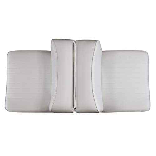Wise 8WD707P-1-660 Deluxe Lounge Seat and 8WD588PLS-660 Mid-Back Fishing Boat Seat, Grey/Navy W232