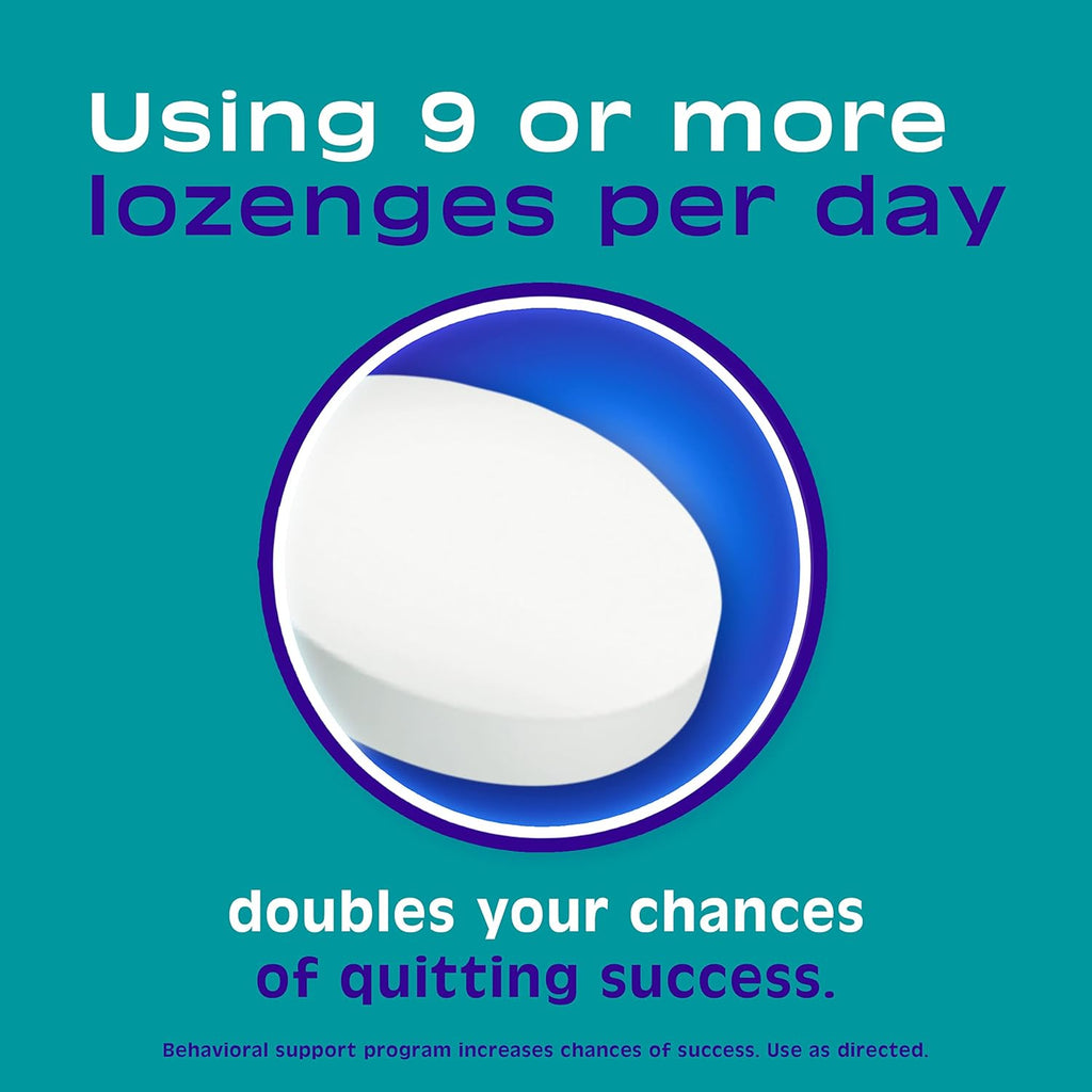 Nicorette Nicotine Mint Lozenges 2 mg, 144 ct S417736