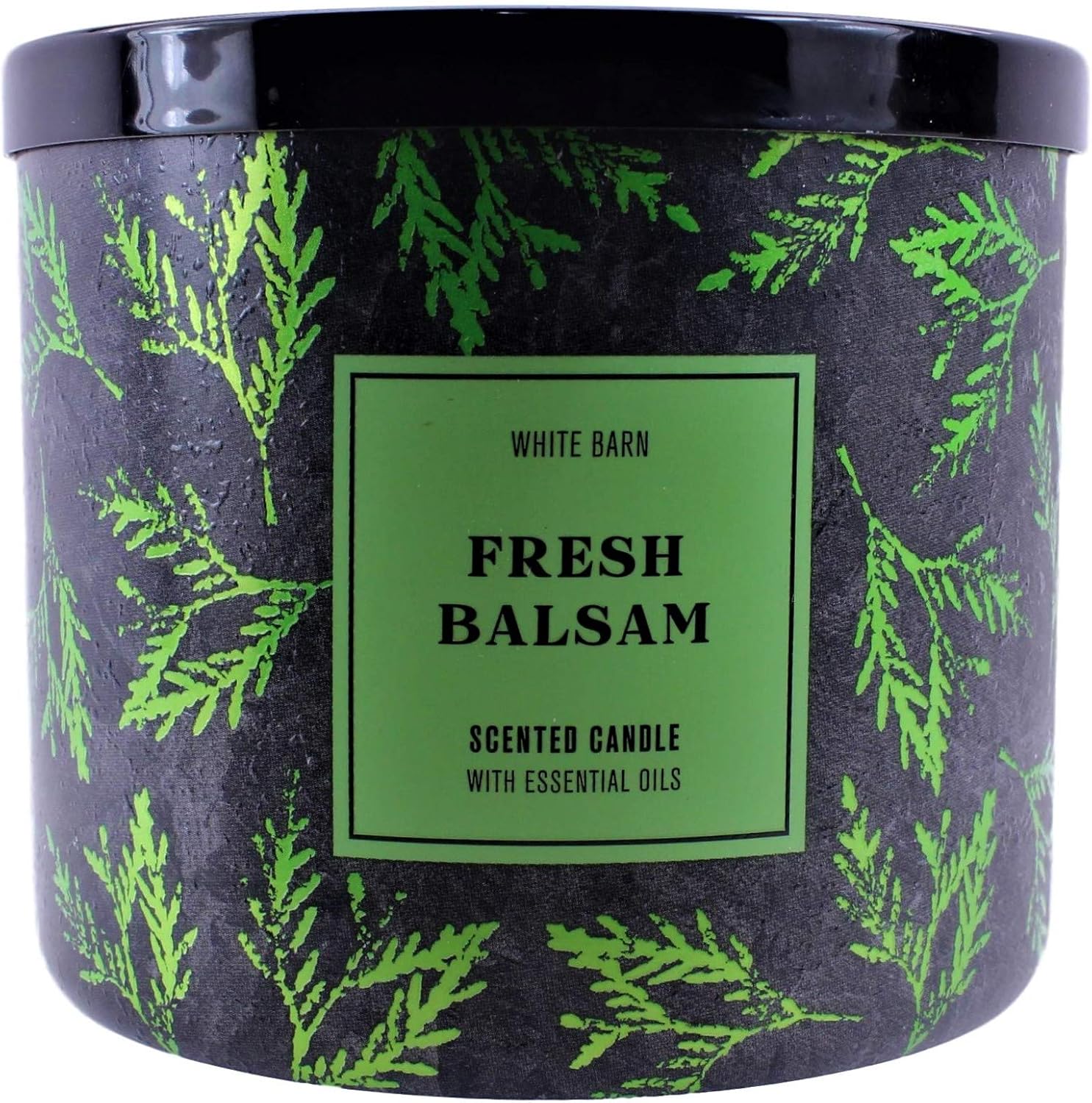 White Barn Bath & Body Works Fresh Balsam 3 Wick Candle 14.5oz Z459