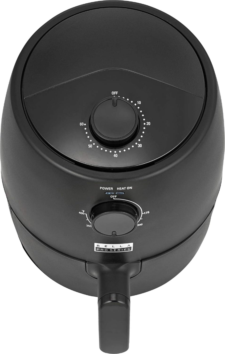 Bella Pro Series 2-qt Analog Air Fryer, Black Matte C63695