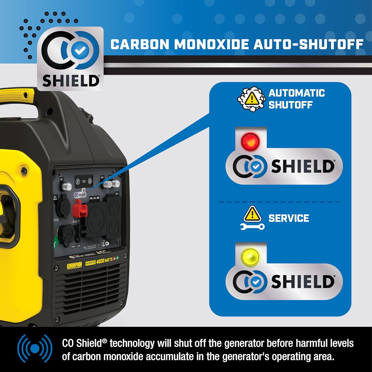 Champion Power Equipment 4000-Watt Dual Fuel Portable Inverter Generator Z9799