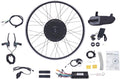 Electric Bicycle Motor Kit 48V 1000W Front Wheel Powerful Motor E-Bike Conversion Kit w/Display 5 Gears Adjustment 45-55km/h Compatible with Universal Disc Brakes and V-Shaped Brakes