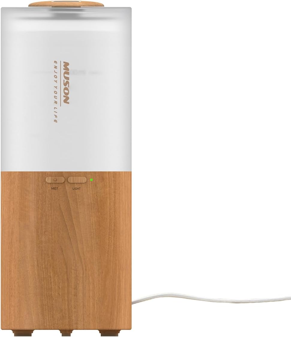 muson Mini Essential Oil Diffuser Aroma Cool Mist Humidifier for Car Office Travel M97121