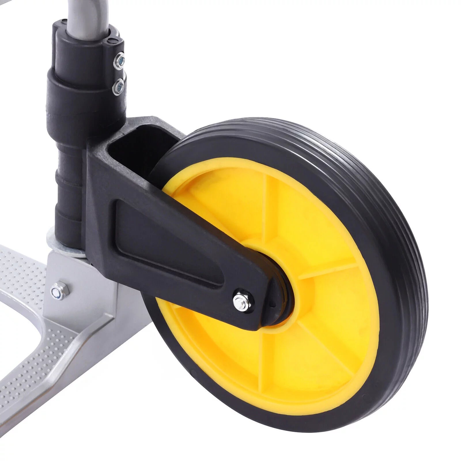 Oukaning Portable Folding Trolley Cart Heavy-Duty Hand Truck 120kg T596467