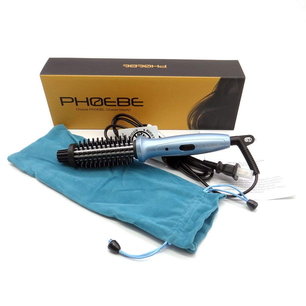 Mini Curling Iron PHOEBE 3/4 Inch Dual Voltage Ceramic Tourmaline for Short Hair Y530674