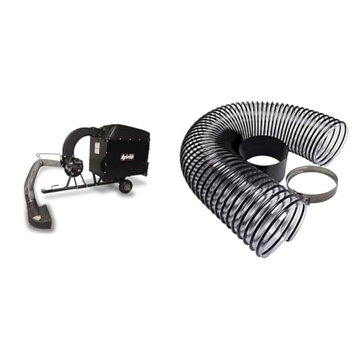 Agri-Fab Inc Lawn Vacuum, Black & 65640 (Hose Extension Kit) Unit in Carton, Clear