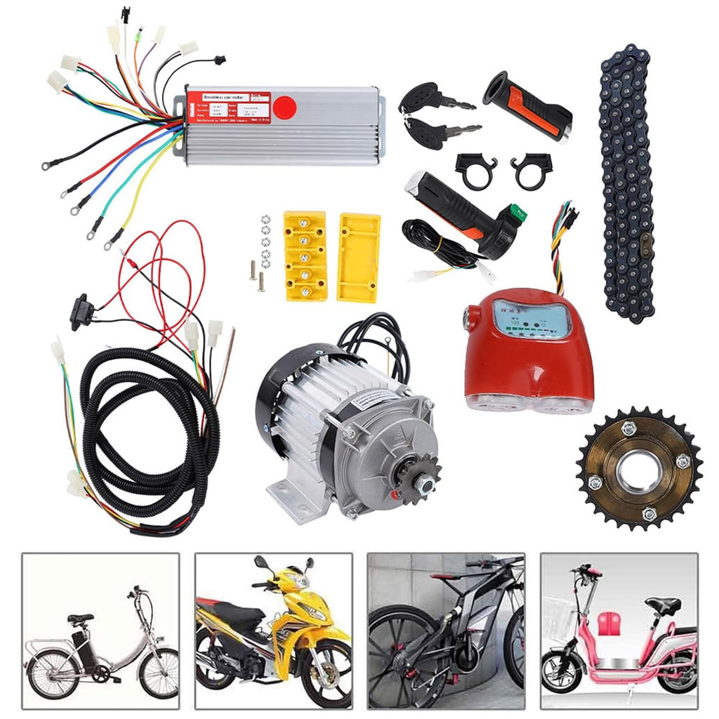 48V 800W Brushless Motor Kit for Electric Bike Tricycle Scooter J19113