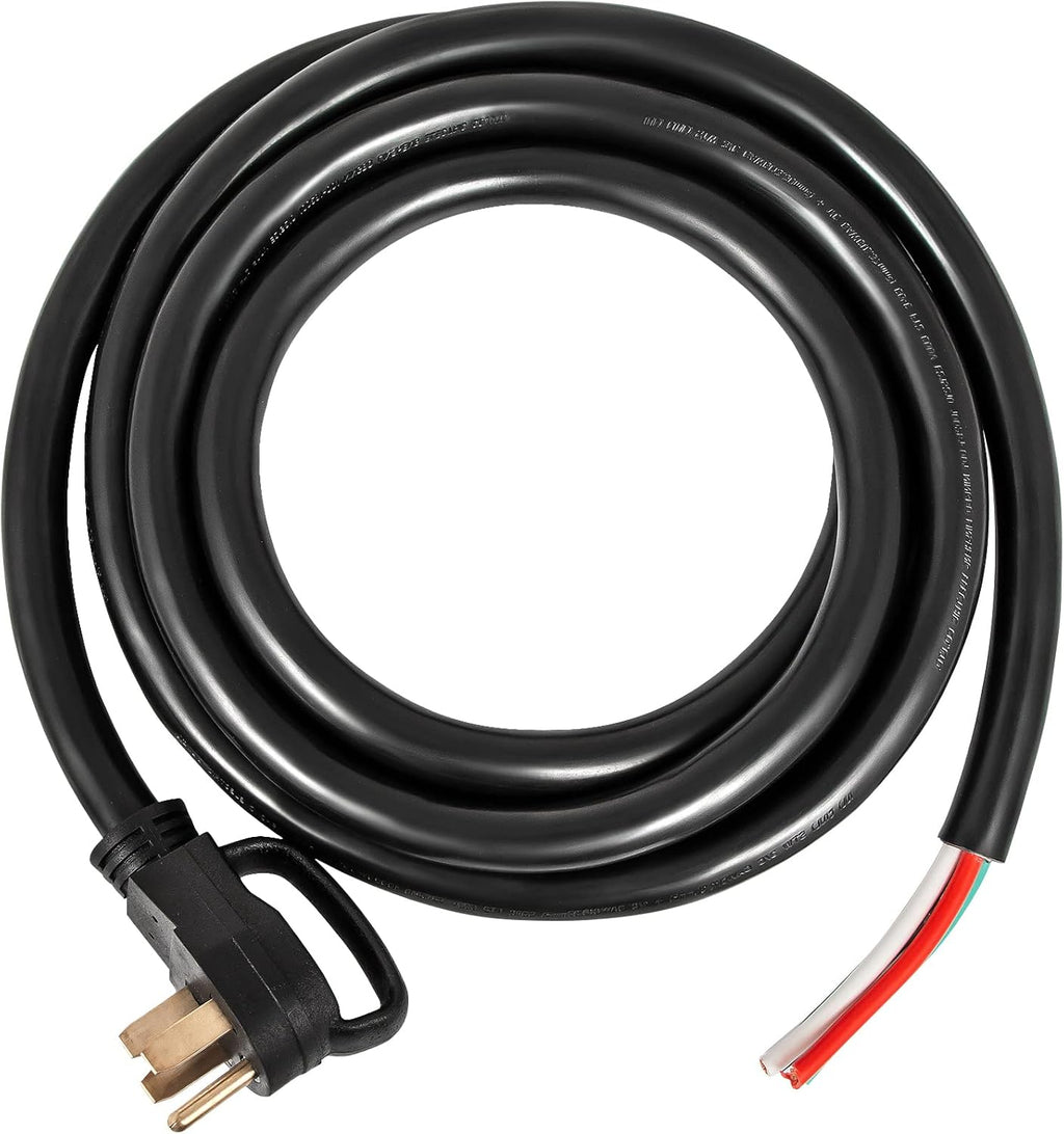 Vevor 30Ft 50Amp Generator Extension Cord 6 Gauge STW N14-50P to Bare Wire Q200