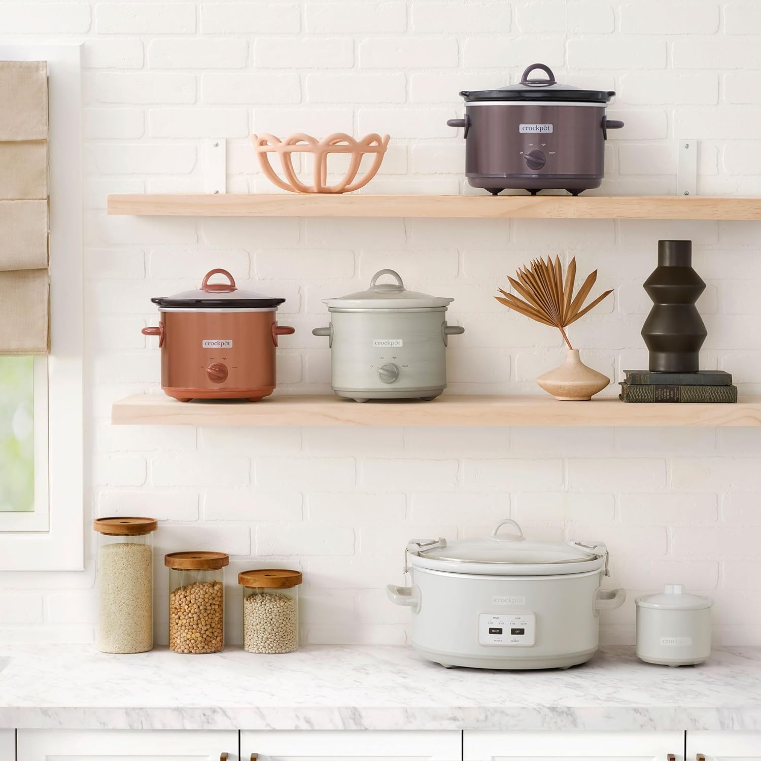 Crock-Pot 3 Quart Manual Slow Cooker with Removable Stoneware Bowl, Copper K5795