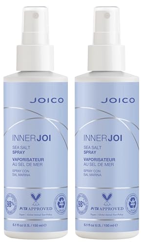 Joico InnerJoi Sea Salt Spray | Styling For All Hair Types | Sulfate & Paraben Free | Naturally-Derived Vegan Formula