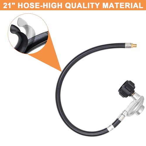 Weber Adapter Hose 6501 6FT Black for Q Series, Traveler & Gas Go-Anywhere Grills R30064