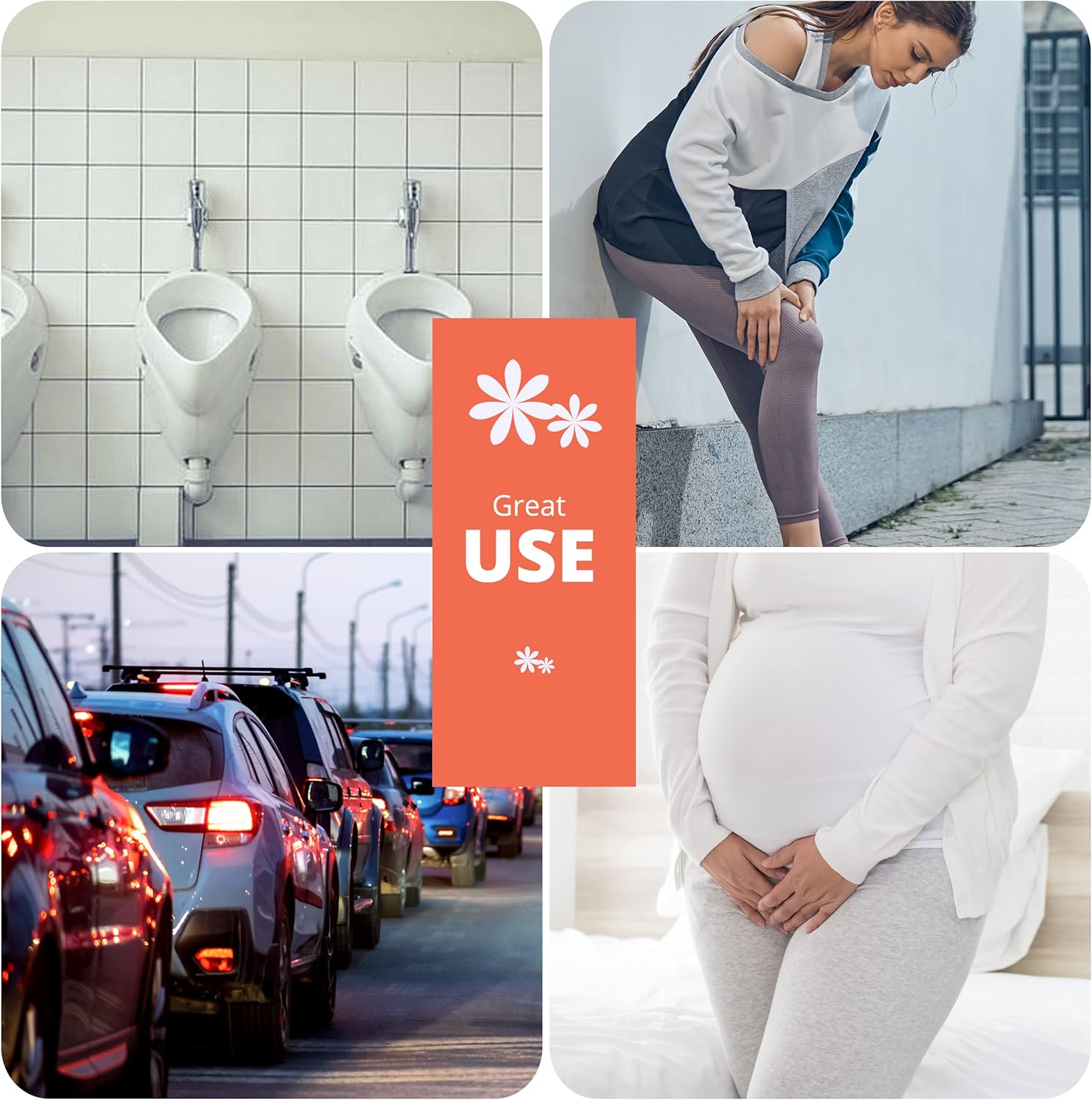 Female Urinal - Leakproof Portable Pee Cup for Women - Reusable, Camping & Post Surgery C117941