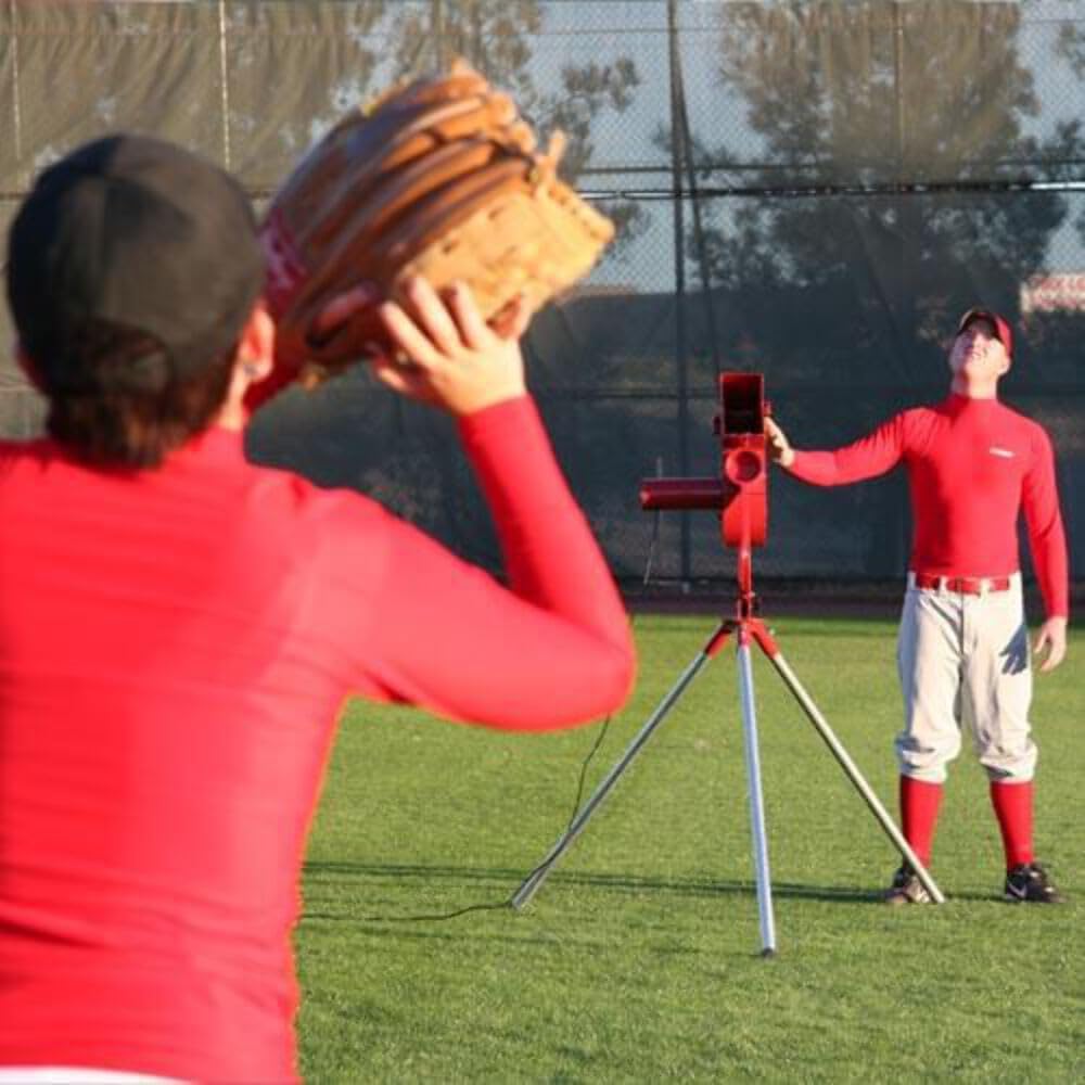Heater Sports Softball Pitching Machine with 9 Ball Feeder N1074