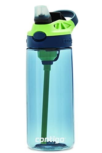 Contigo Kids Water Bottle with AUTOSPOUT Straw, 14oz, 2 Pack T2542