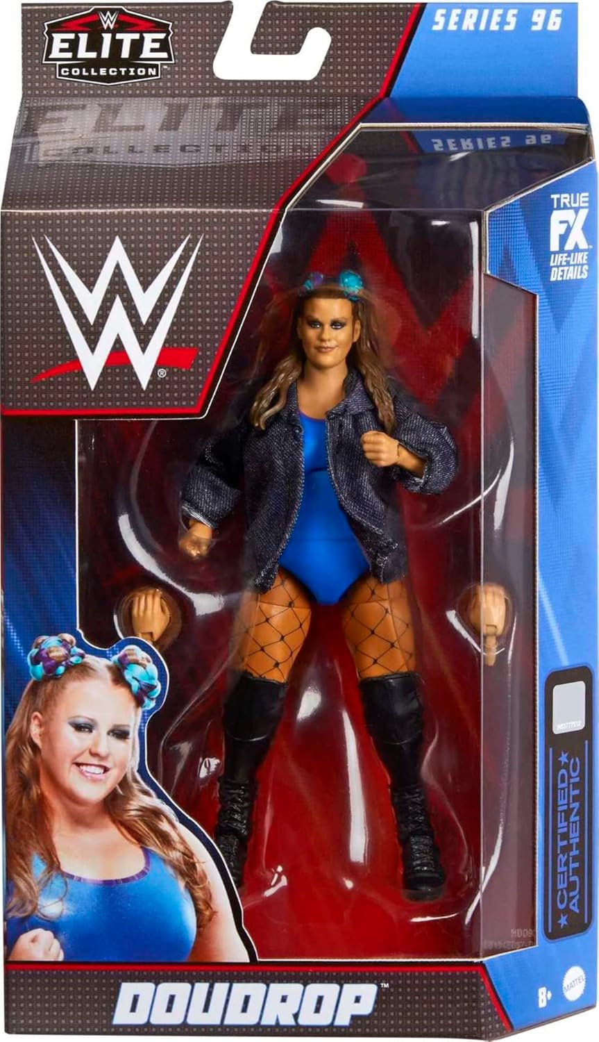 Mattel WWE Doudrop Elite Collection Action Figure, 6-Inch Posable Collectible L1894