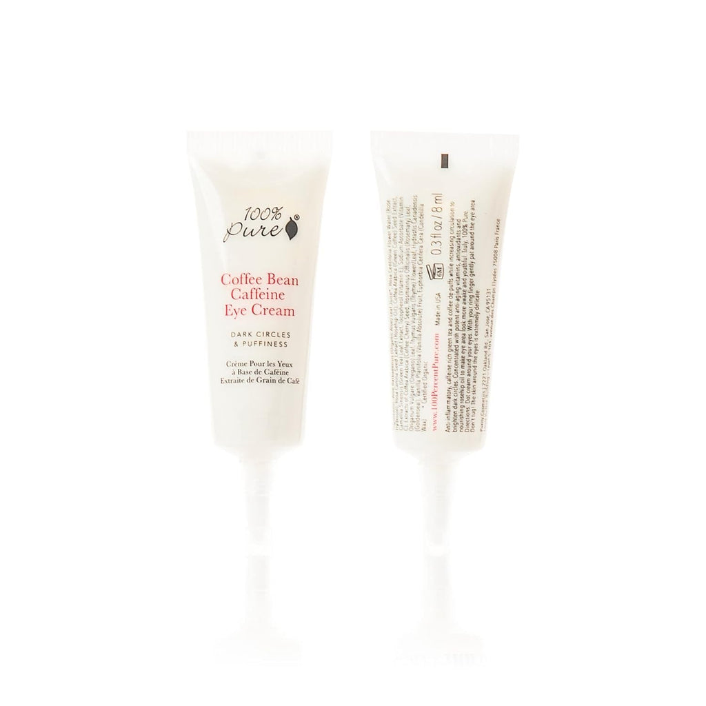 Pure Coffee Bean Caffeine Eye Cream with Green Tea, Rose Hip, Vitamin E, 0.3 oz G6741