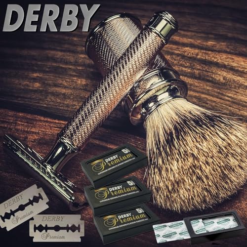 Derby Premium Double Edge Razor Blades, 100 Count P82512
