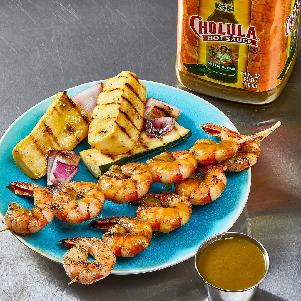 Cholula Green Pepper Hot Sauce, 64 fl oz T999838