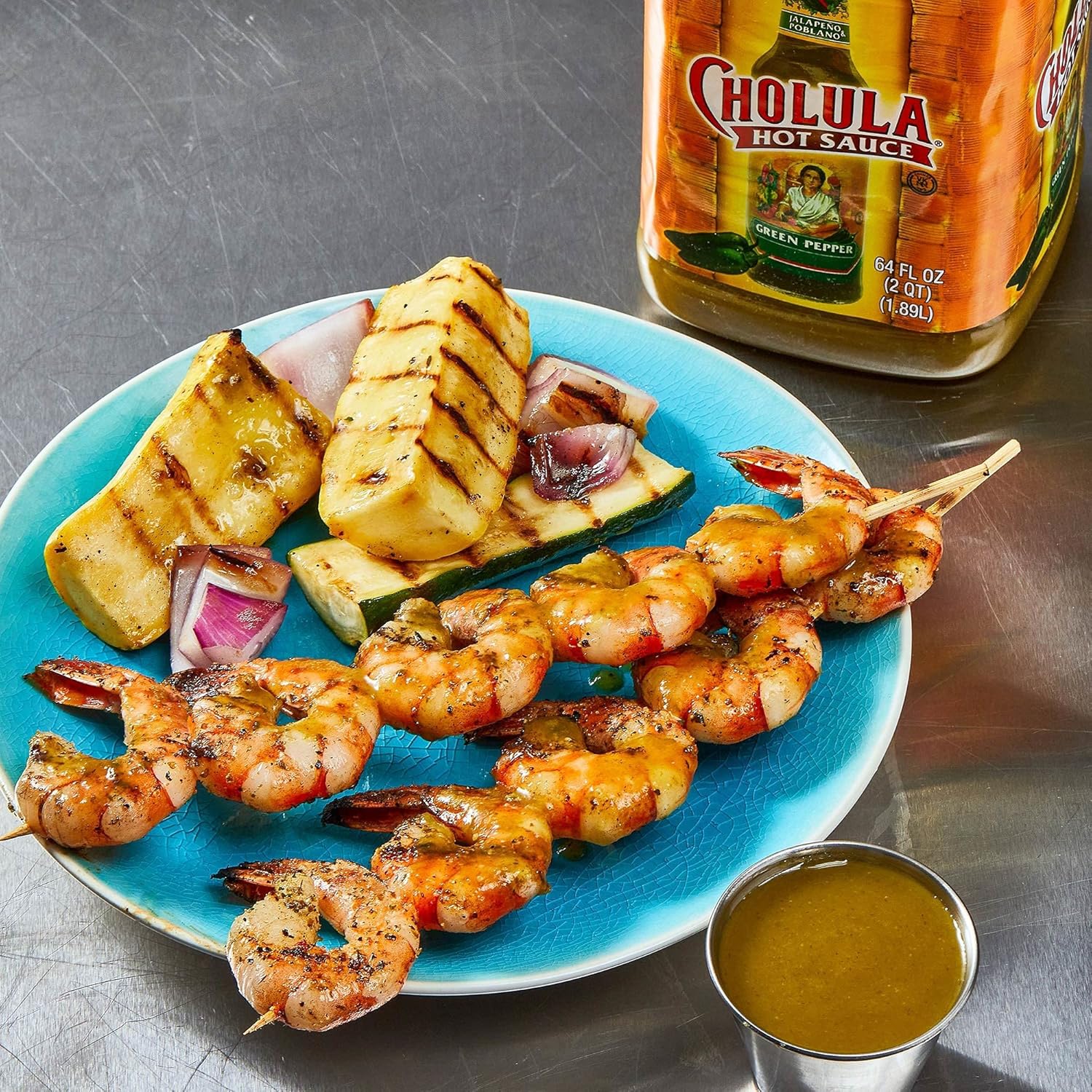 Cholula Green Pepper Hot Sauce, 64 fl oz T999838
